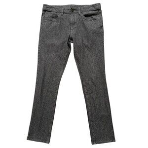 Bonobos Jeans Mens 33x30 (Fits 33x29) Tailored Fit Textured Fabric Stretch Gray